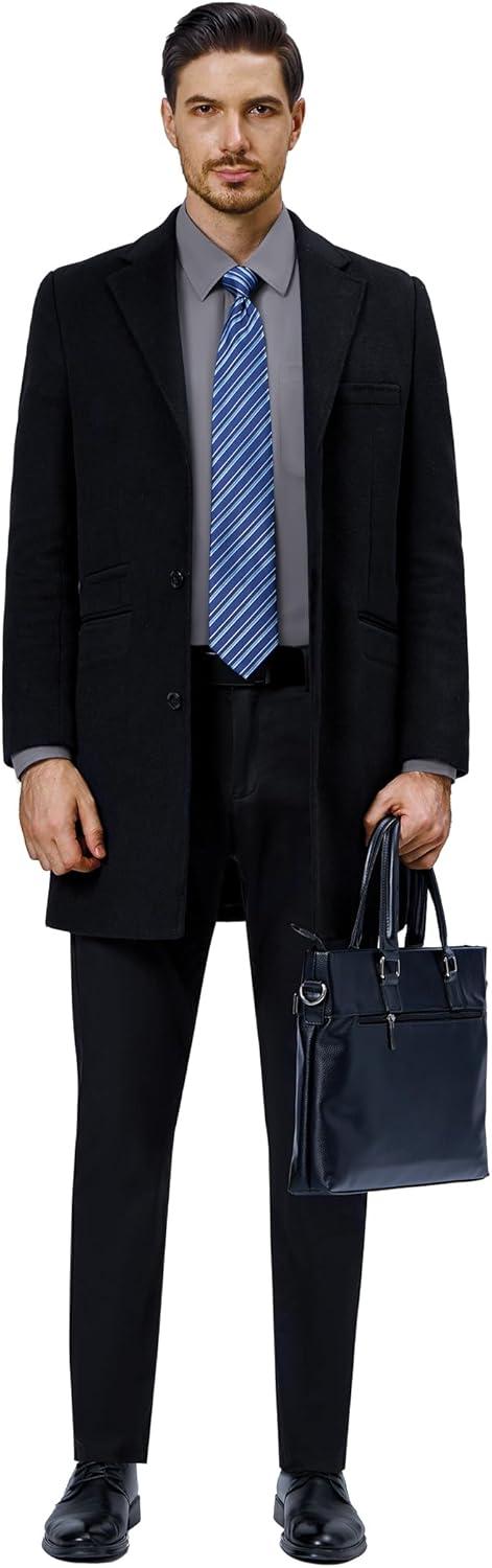 imageAlimens ampamp Gentle Mens Dress Shirts 4Way Stretch Long Sleeve Collared Casual Solid Wedding Dating Button Down ShirtGrey