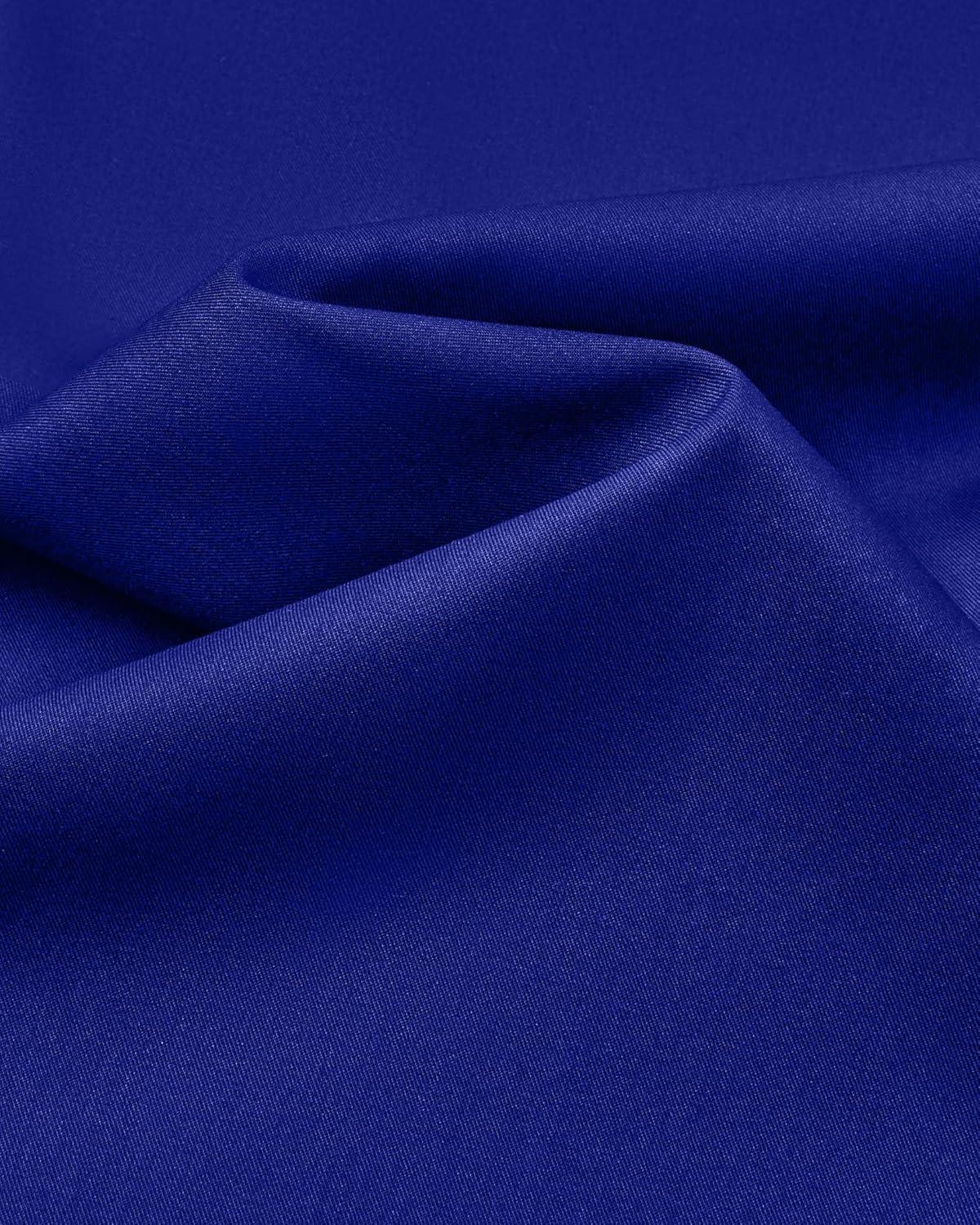 imageAlimens ampamp Gentle Mens Dress Shirts Long Sleeve Wrinkle Free Stretch Business Casual Button Down ShirtsRoyal Blue