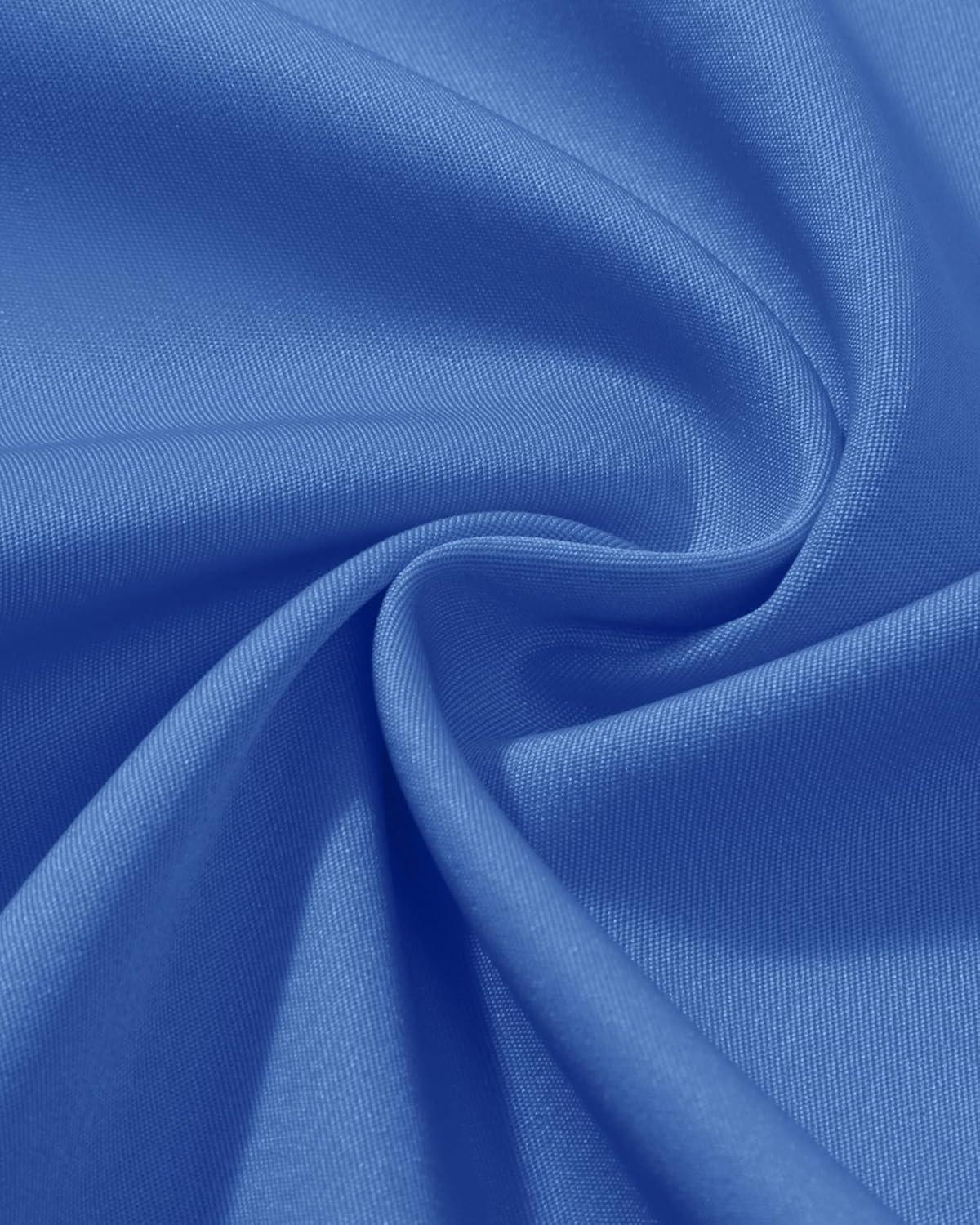 imageAlimens ampamp Gentle Mens Dress Shirts Long Sleeve Wrinkle Free Stretch Business Casual Wedding Button Down ShirtClassic Blue