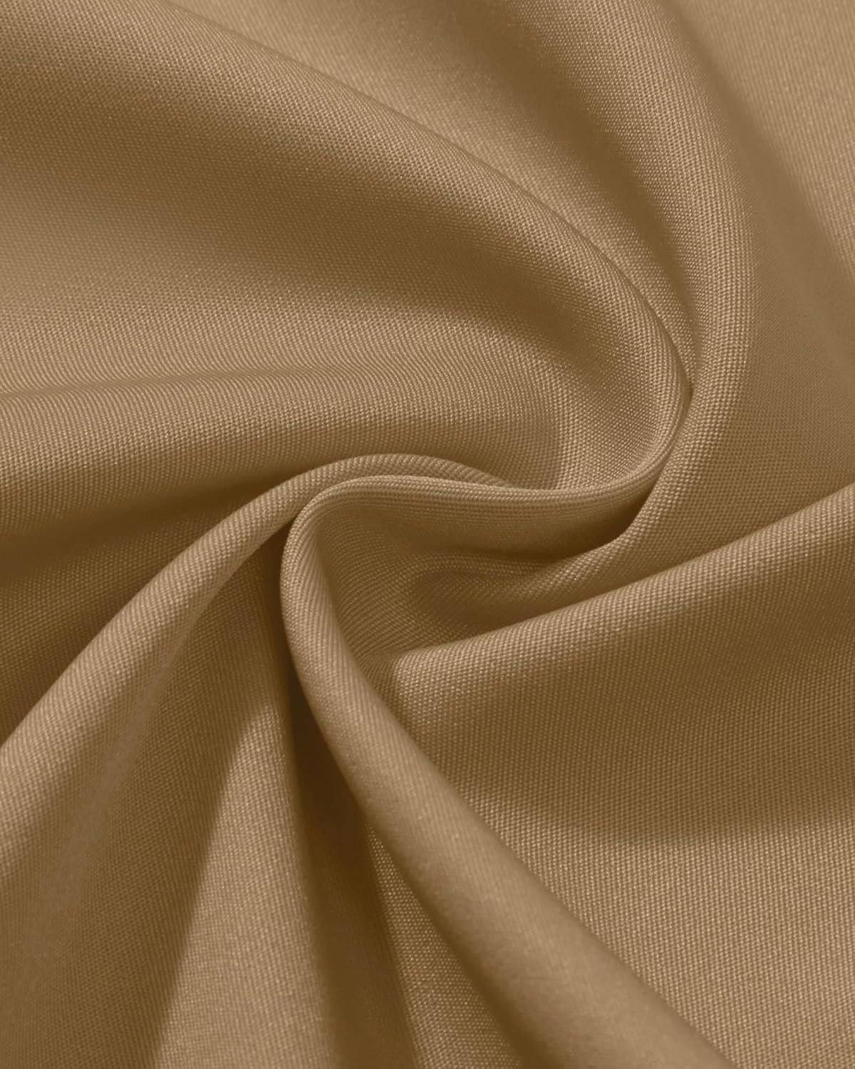 imageAlimens ampamp Gentle Mens Dress Shirts Long Sleeve Wrinkle Free Stretch Business Casual Wedding Button Down ShirtKhaki