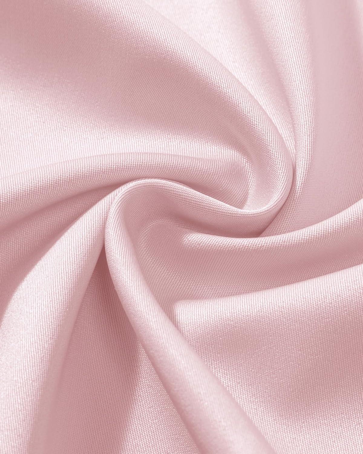 imageAlimens ampamp Gentle Mens Dress Shirts Long Sleeve Wrinkle Free Stretch Business Casual Wedding Button Down ShirtPink