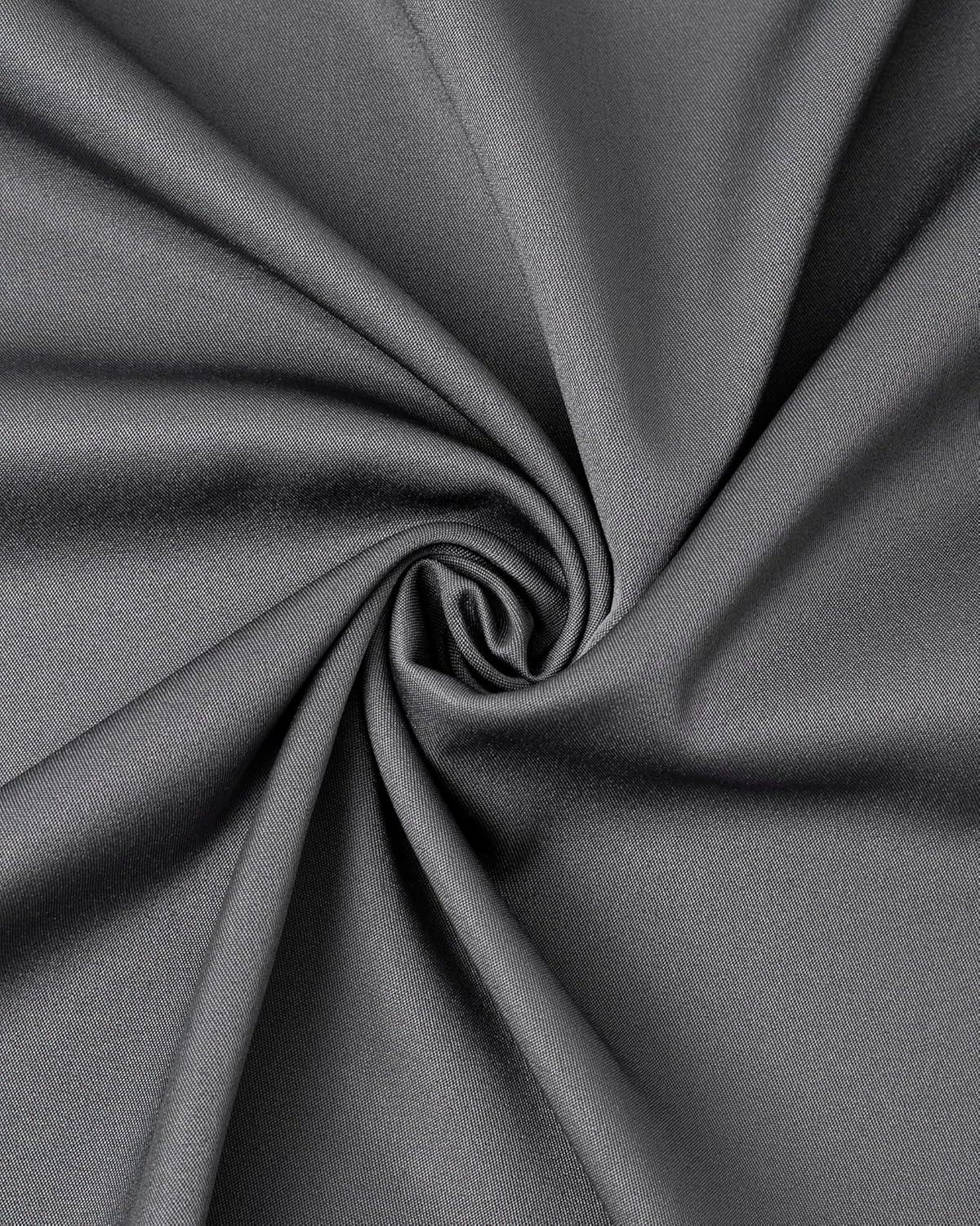 imageAlimens ampamp Gentle Mens Dress Shirts Long Sleeve WrinkleFree Business Casual Button Down ShirtGrey