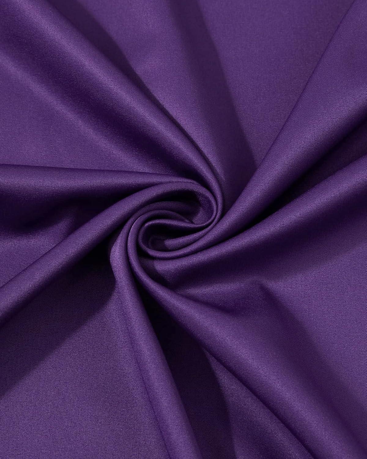 imageAlimens ampamp Gentle Mens Dress Shirts Long Sleeve WrinkleFree Business Casual Button Down ShirtPurple