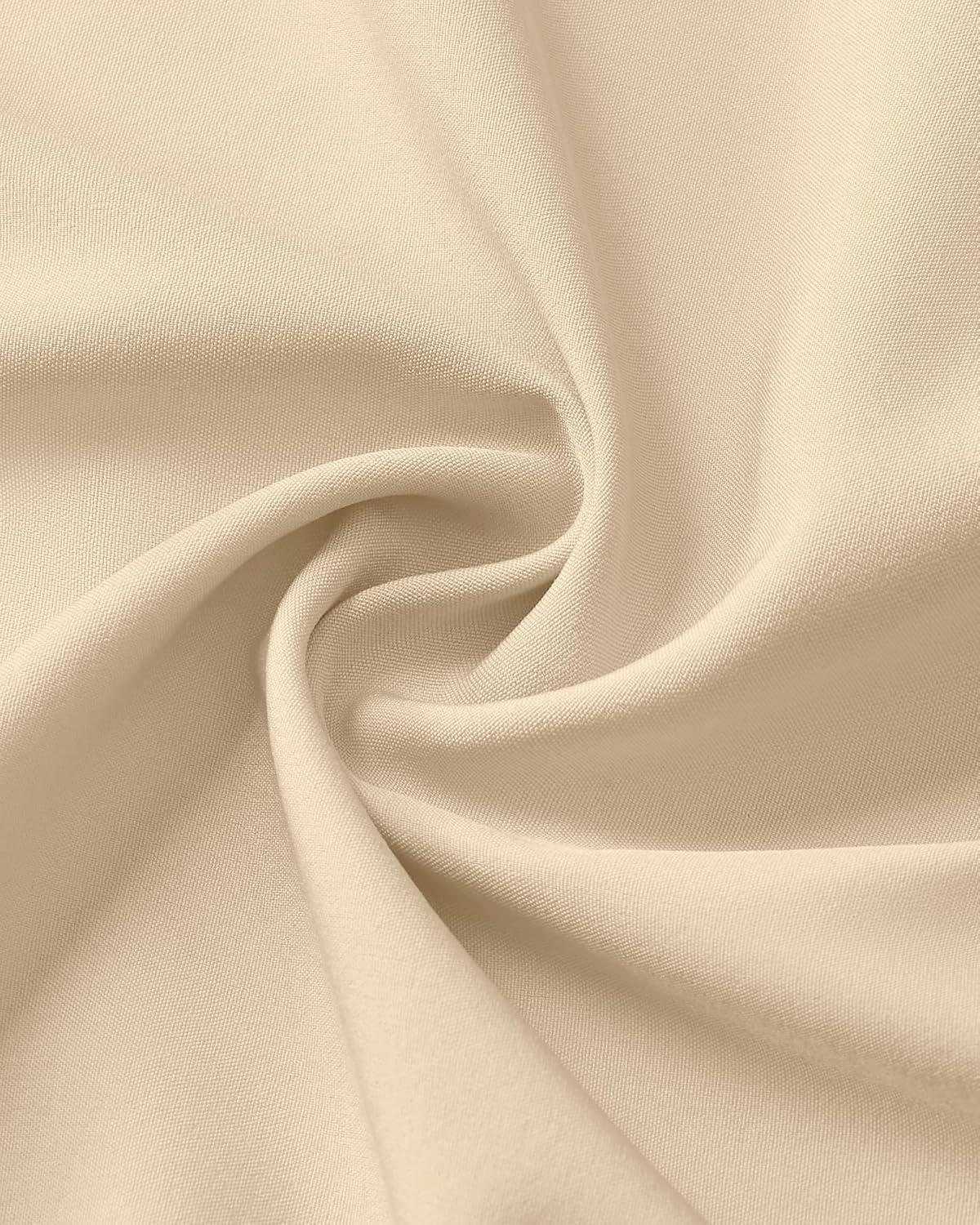 imageAlimens ampamp Gentle Mens Dress Shirts Stretch Long Sleeve Wrinkle Free Business Casual Button Down Shirt for WeddingKhaki