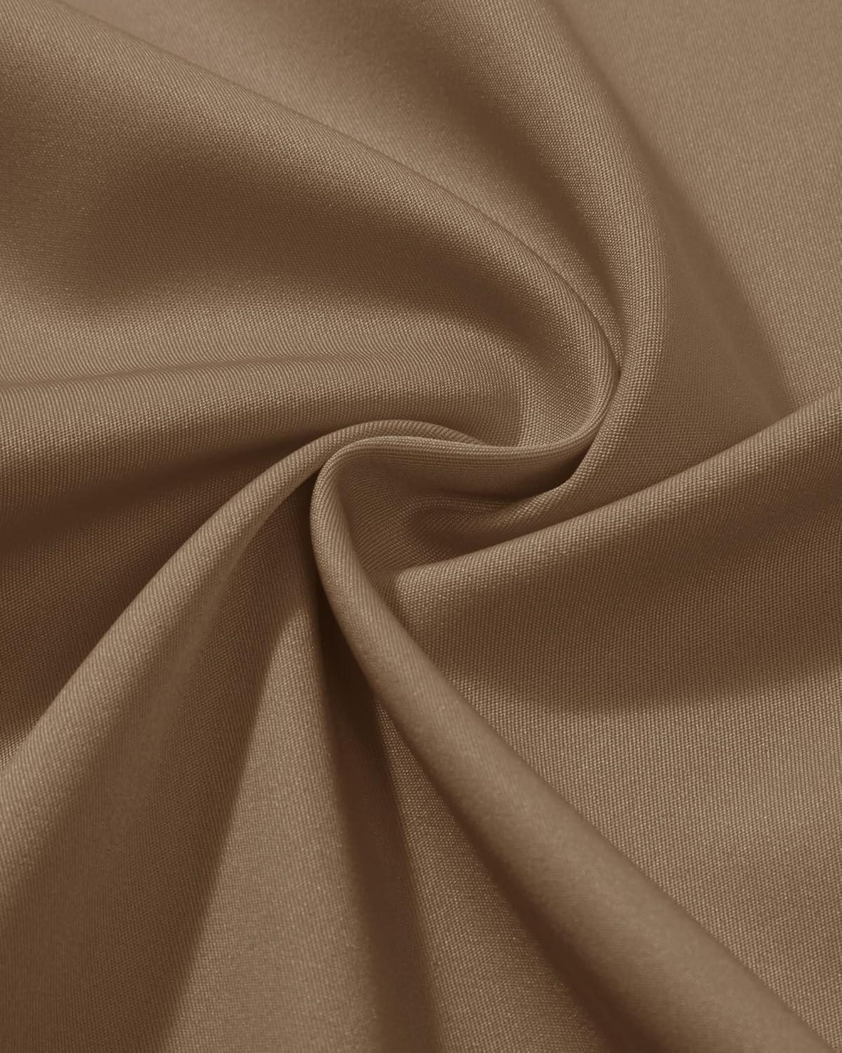 imageAlimens ampamp Gentle Mens Dress Shirts Transitional Weather Long Sleeve Stretch WrinkleFree Button Down TopDark Khaki