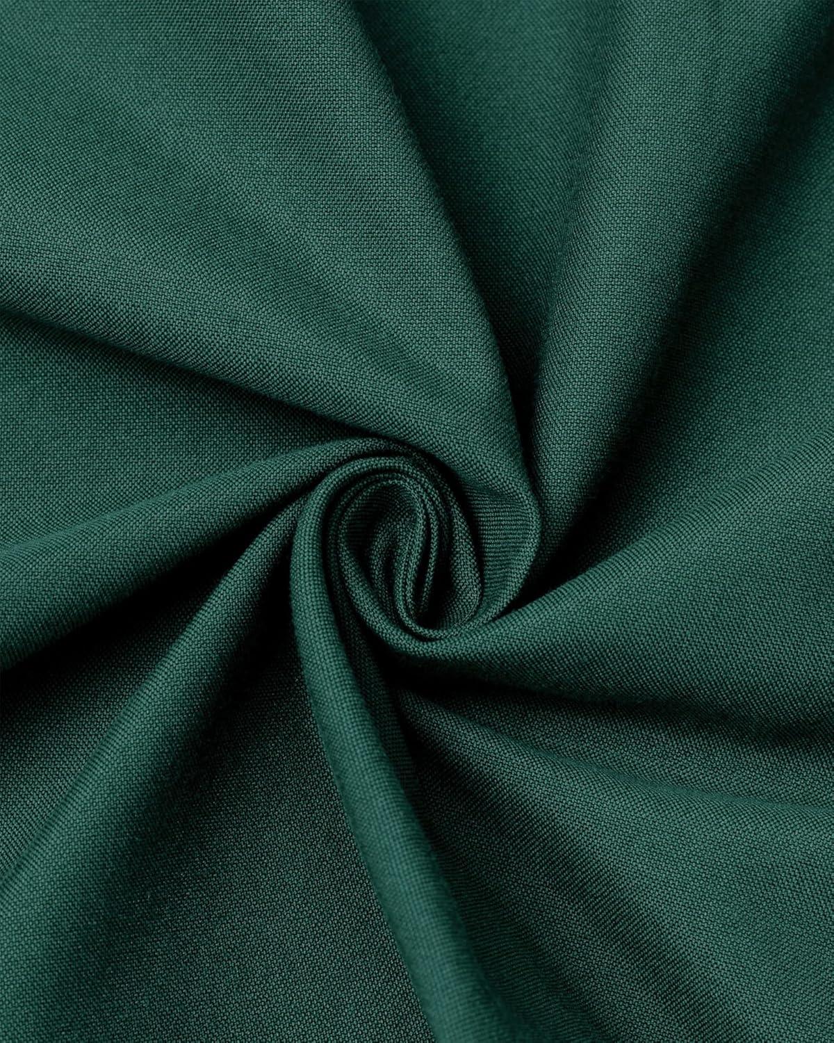 imageAlimens ampamp Gentle Mens Solid Oxford Shirt Long Sleeve Dress Shirt Work Casual Button Down Shirts with PocketDark Green