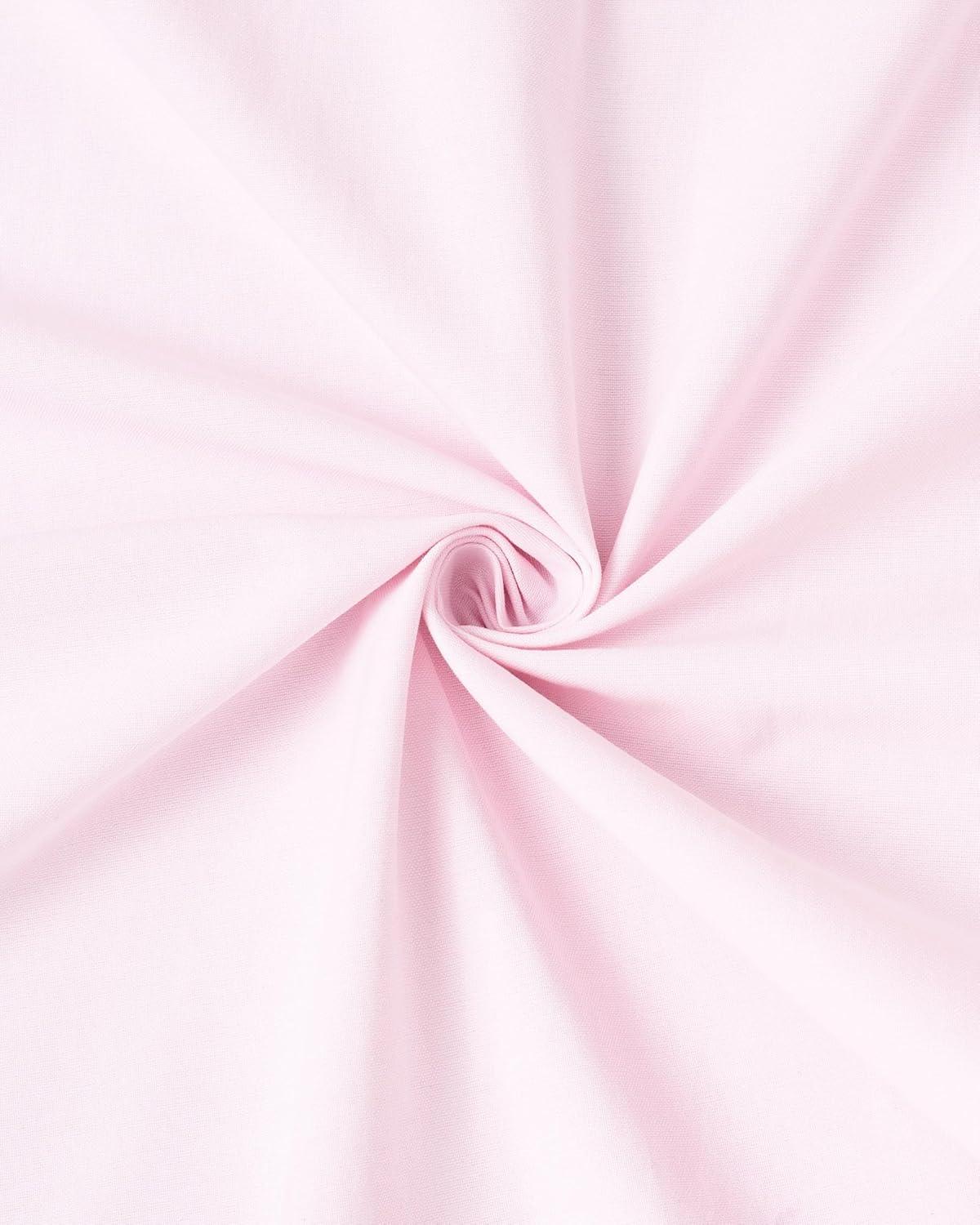 imageAlimens ampamp Gentle Mens Solid Oxford Shirt Long Sleeve Dress Shirt Work Casual Button Down Shirts with PocketLight Pink