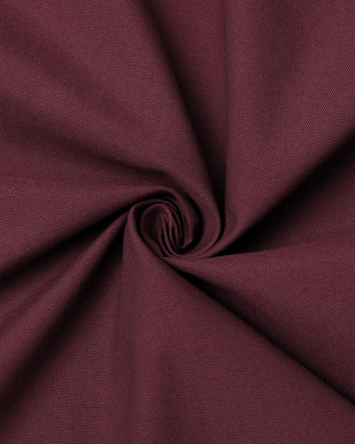 imageAlimens ampamp Gentle Mens Solid Oxford Shirt Long Sleeve Dress Shirt Work Casual Button Down Shirts with PocketWine Red