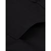 Alimens & Gentle French Cuff Regular Fit Dress Shirts (Cufflink Included)(Black)