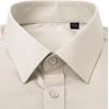 Alimens & Gentle French Cuff Regular Fit Dress Shirts (Cufflink Included)(Light Khaki)
