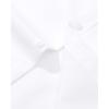 Alimens & Gentle Men’s Dress Shirt Regular Fit Stretch Stain Shield Long Sleeve Solid Business Wedding Button Down Shirts(White)