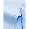 Alimens & Gentle Men’s Dress Shirts French Cuff Long Sleeve Regular Fit Formal Tuxedo Cufflinks Shirt(Twilled Blue)