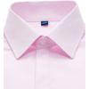 Alimens & Gentle Men’s Dress Shirts French Cuff Long Sleeve Regular Fit Formal Tuxedo Cufflinks Shirt(Twilled Pink)