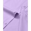 Alimens & Gentle Mens Dress Shirts Long Sleeve Wrinkle Free Stretch Business Casual Button Down Shirts(Lavender Purple)