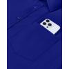 Alimens & Gentle Mens Dress Shirts Long Sleeve Wrinkle Free Stretch Business Casual Button Down Shirts(Royal Blue)