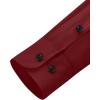 Alimens & Gentle Men’s Dress Shirts Long Sleeve Wrinkle Free Stretch Business Casual Wedding Button Down Shirt(Burgundy)