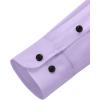 Alimens & Gentle Men’s Dress Shirts Long Sleeve Wrinkle Free Stretch Business Casual Wedding Button Down Shirt(Lavender)