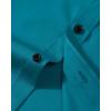 Alimens & Gentle Men’s Dress Shirts Long Sleeve Wrinkle Free Stretch Business Casual Wedding Button Down Shirt(Teal)