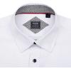 Alimens & Gentle Men’s Dress Shirts Long Sleeve Wrinkle-Free Business Casual Button Down Shirt(White)