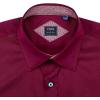 Alimens & Gentle Men’s Dress Shirts Long Sleeve Wrinkle-Free Business Casual Button Down Shirt(Wine Red)