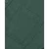 Alimens & Gentle Men’s Dress Shirts Long Sleeve Wrinkle-Free Stretch Shirts Solid Formal Button Down Shirt with Pocket(Dark Green)
