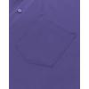 Alimens & Gentle Mens Dress Shirts Stretch Long Sleeve Wrinkle Free Business Casual Button Down Shirt for Wedding(Purple)