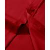 Alimens & Gentle Men’s Dress Shirts Transitional Weather Long Sleeve Stretch Wrinkle-Free Button Down Top(Red)