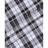 Alimens & Gentle Men’s Plaid Button Down Shirts Cotton Long Sleeve Dress Shirts Regular Fit Gingham Shirts(Black Plaid)
