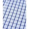 Alimens & Gentle Men’s Plaid Button Down Shirts Cotton Long Sleeve Dress Shirts Regular Fit Gingham Shirts(Blue Navy  Plaid 3)