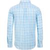 Alimens & Gentle Men’s Plaid Button Down Shirts Cotton Long Sleeve Dress Shirts Regular Fit Gingham Shirts(Blue/Yellow  Plaid)
