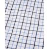 Alimens & Gentle Men’s Plaid Button Down Shirts Cotton Long Sleeve Dress Shirts Regular Fit Gingham Shirts(Navy  Gingham)