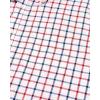 Alimens & Gentle Men’s Plaid Button Down Shirts Cotton Long Sleeve Dress Shirts Regular Fit Gingham Shirts(Red  Gingham)