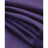 Alimens & Gentle Mens Short Sleeve Dress Shirts Regular Fit Stretch Wrinkle-Resistant Button Down Shirts(Grape Purple)