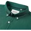Alimens & Gentle Men’s Short Sleeve Oxford Shirt Regular Fit Button Down Collar Shirts with Pocket(Dark Green)