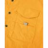 Alimens & Gentle Short Sleeve Fishing Shirt Wicking Fabric Sun Protection Casual Button Down Shirts(Yellow)