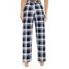 Alimens & Gentle Womens Pajama Pants Plaid Stretch Comfy Lounge Pants Drawstring Waist Sleep Bottoms with Pockets(Black white  Grey)