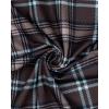 Alimens & Gentle Womens Pajama Pants Plaid Stretch Comfy Lounge Pants Drawstring Waist Sleep Bottoms with Pockets(Brown)