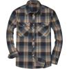 Alimens & Gentle Men’s Button Down Regular Fit Long Sleeve Plaid Flannel Casual Shirts(Blue Light Yellow)