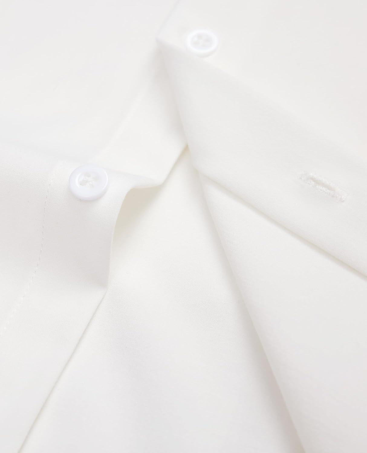 imageAlimens amp Gentle Mens Cuban Guayabera Shirt Button Down Long Sleeve Summer Beach01white