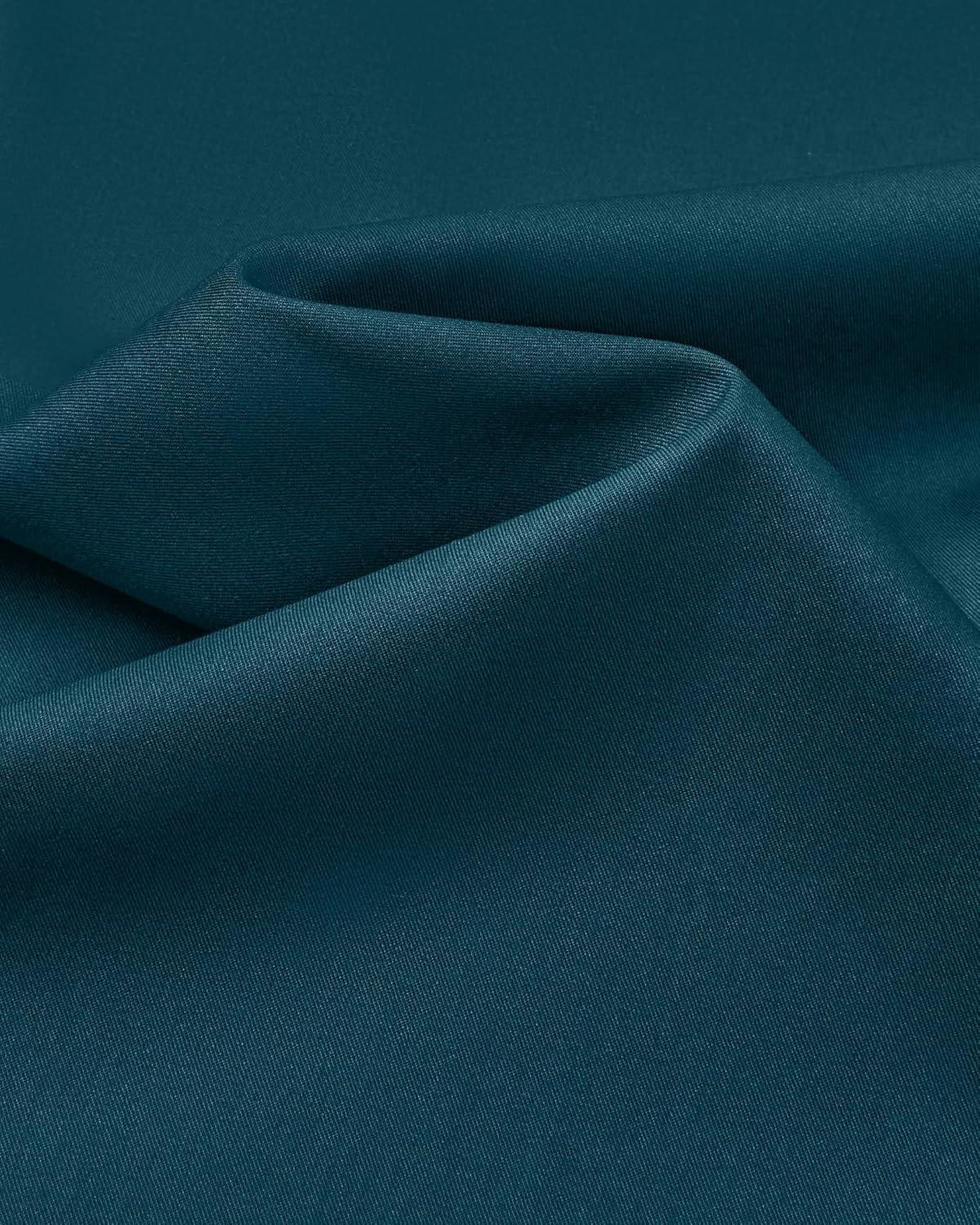 imageAlimens amp Gentle Mens Dress Shirts Long Sleeve Wrinkle Free Stretch Business Casual Button Down ShirtsPeacock Blue