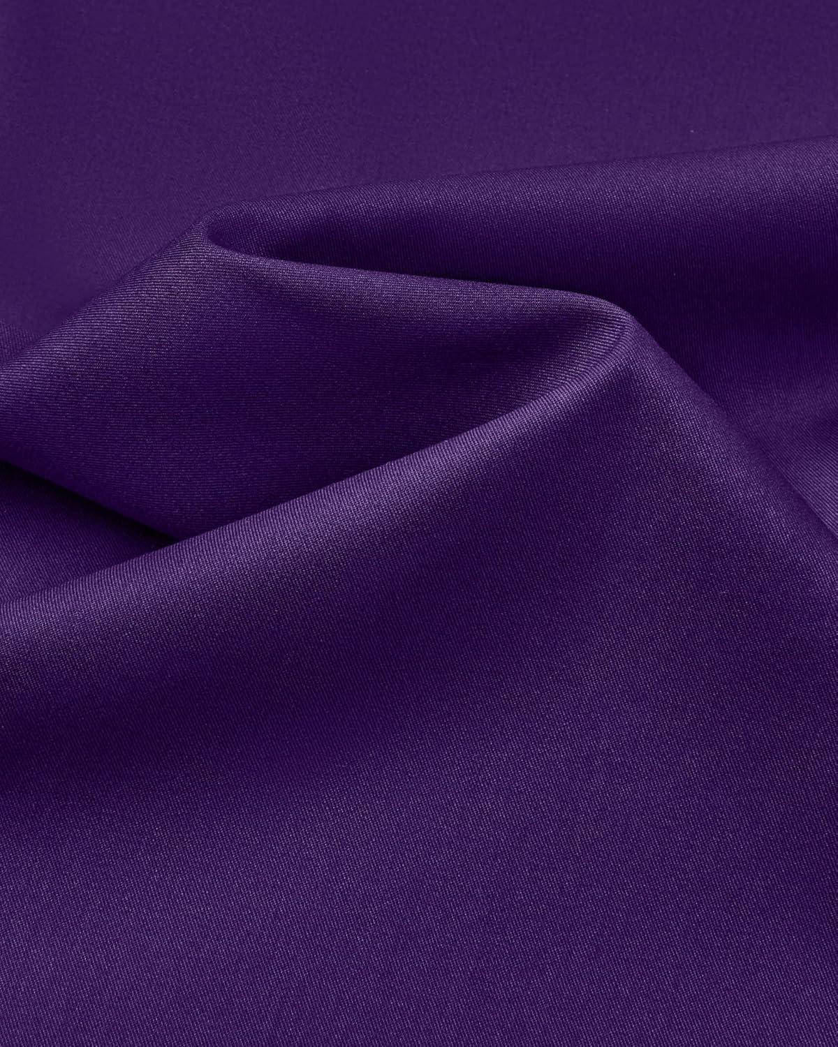 imageAlimens amp Gentle Mens Dress Shirts Long Sleeve Wrinkle Free Stretch Business Casual Button Down ShirtsPurple