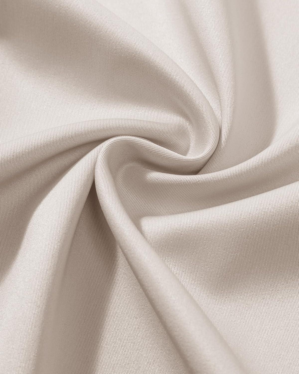 imageAlimens amp Gentle Mens Dress Shirts Transitional Weather Long Sleeve Stretch WrinkleFree Button Down TopBeige