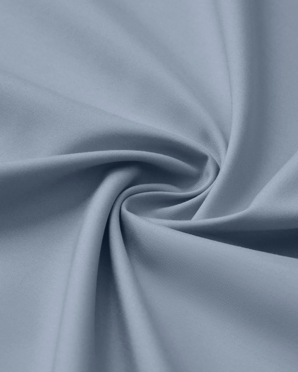 imageAlimens amp Gentle Mens Long Sleeve Dress Shirts Wrinkle Free Stretch Wedding Business Casual Button Down ShirtGrey