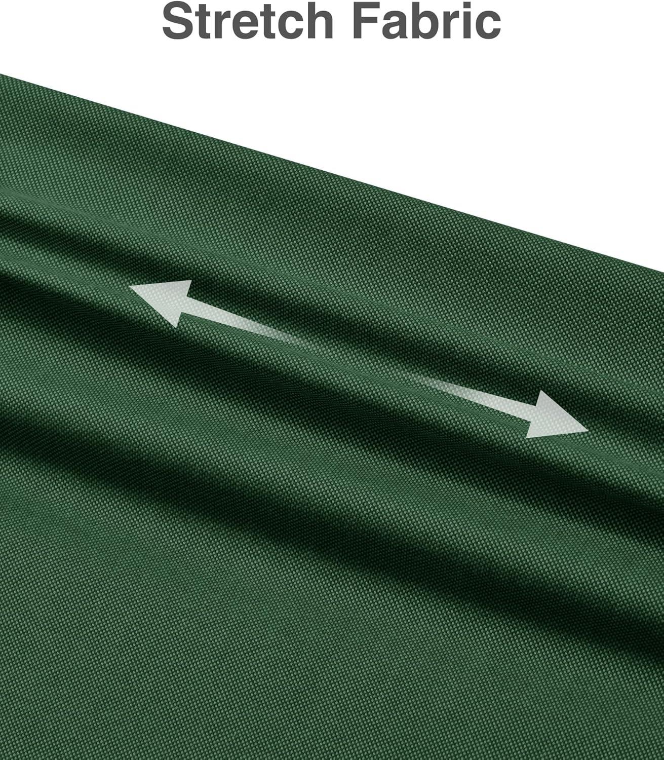 imageAlimens amp Gentle Mens Oxford Shirt Solid Stretch Dress Shirts Casual Business Long Sleeve Button Down Shirt with PocketDark Green