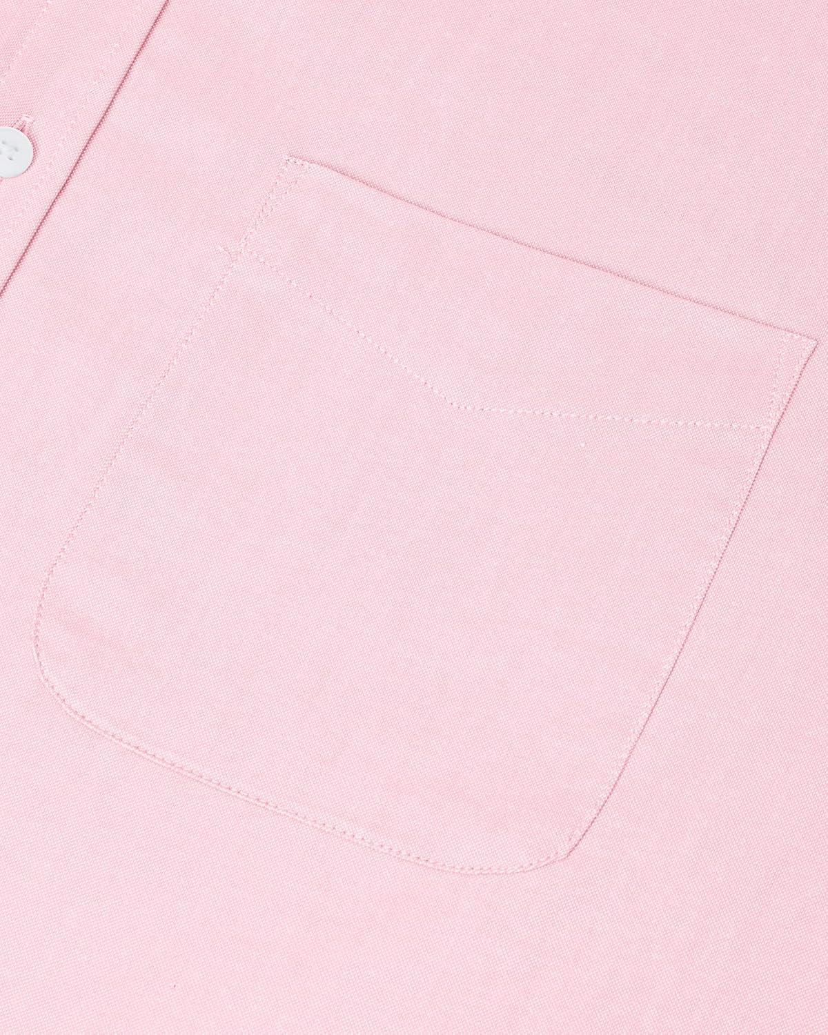 imageAlimens amp Gentle Mens Oxford Shirt Solid Stretch Dress Shirts Casual Business Long Sleeve Button Down Shirt with PocketLight Pink