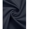 Alimens & Gentle Mens Cuban Guayabera Shirt Button Down Long Sleeve Summer Beach(07-navy Blue)