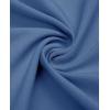 Alimens & Gentle Mens Cuban Guayabera Shirt Button Down Long Sleeve Summer Beach(08-dark Blue)