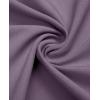 Alimens & Gentle Mens Cuban Guayabera Shirt Button Down Long Sleeve Summer Beach(19-dark Purple)