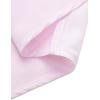 Alimens & Gentle Men’s Dress Shirts French Cuff Long Sleeve Regular Fit Formal Tuxedo Cufflinks Shirt(Twilled Pink)