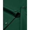 Alimens & Gentle Mens Dress Shirts Long Sleeve Wrinkle Free Stretch Business Casual Button Down Shirts(Green)